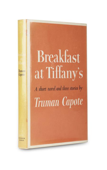 Appraisal: Capote Truman Breakfast at Tiffany's New York Random House First