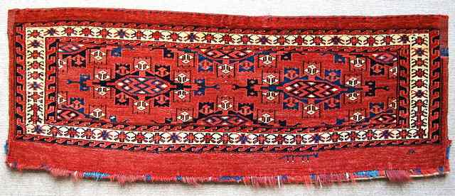 Appraisal: A YOMUT TORBA late th Century with mid red ground