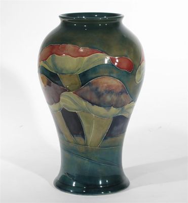 Appraisal: Claremont' a Moorcroft Pottery baluster vase designed by William Moorcroft