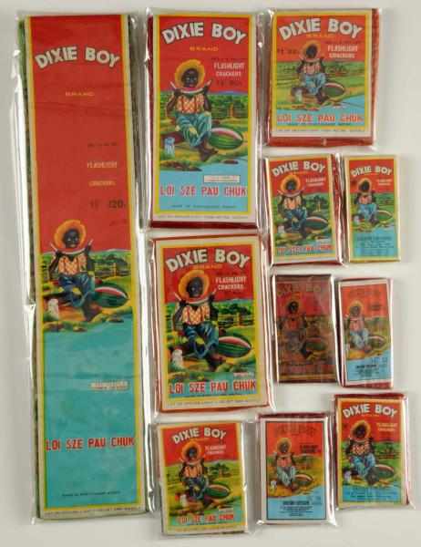 Appraisal: Lot of Dixie Boy Firecracker Packs Includes two packs of