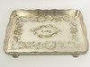 Appraisal: SERVING TRAY - Large rectangular silverplated serving tray marked W