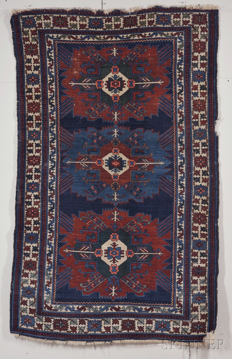 Appraisal: Zejwa Kuba Rug Northeast Caucasus late th - early th