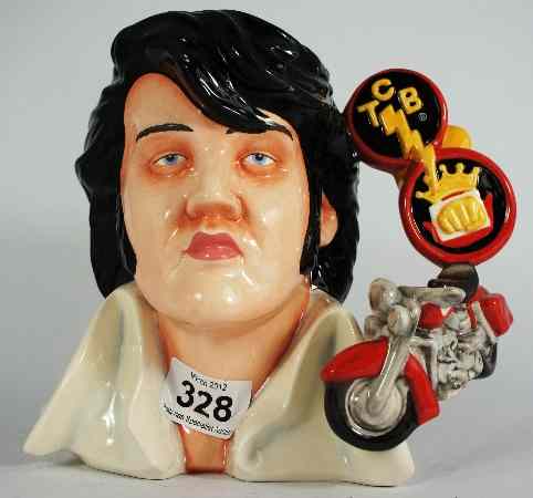 Appraisal: Royal Doulton Large Character Jug Elvis Viva Las Vegas EP