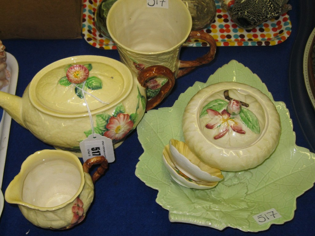 Appraisal: Lot comprising assorted Carlton Ware - teapot milk and sugar