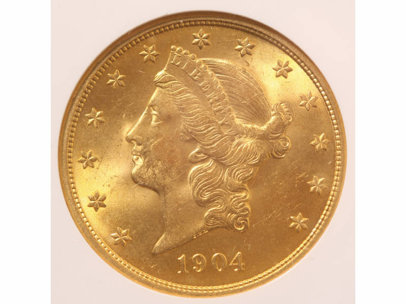 Appraisal: Liberty Gold Double Eagle NGC MS beautiful and lustrous Collection