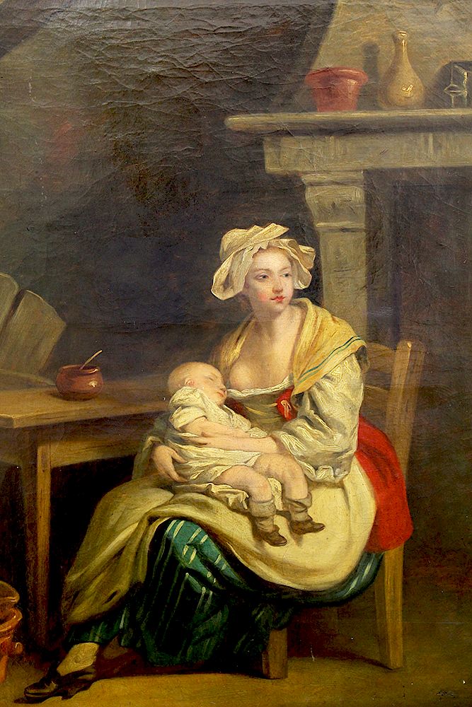 Appraisal: Jean-Baptiste Greuze - - attributed Jean-Baptiste Greuze - - attributed