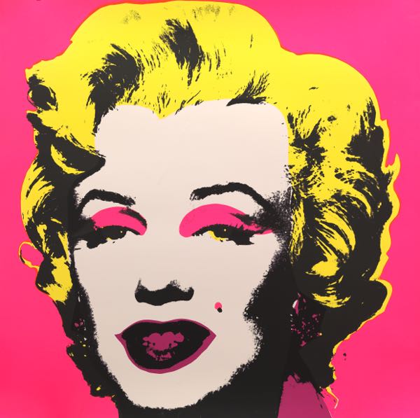 Appraisal: ANDY WARHOL FOR SUNDAY B MORNING AMERICAN - x Marilyn