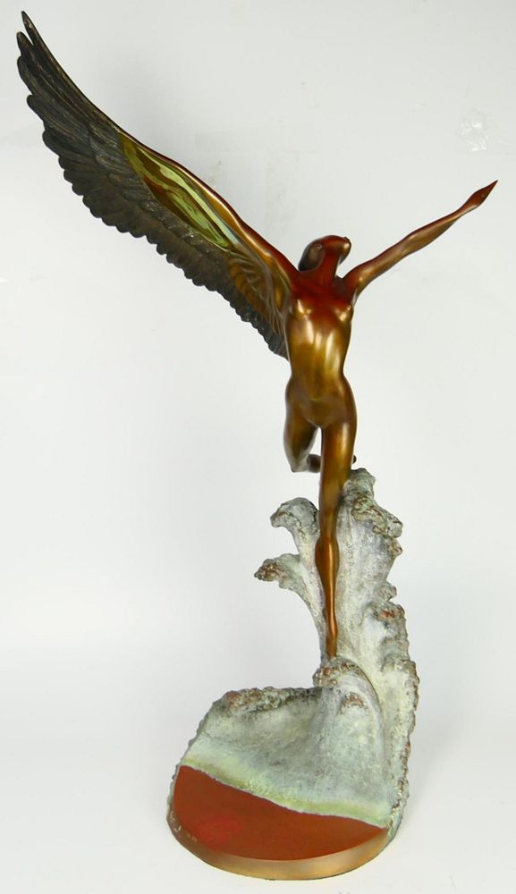 Appraisal: MISHA FRID B ODETTE BRONZE SCULPTURE MISHA FRID B ODETTE