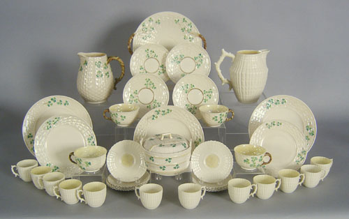 Appraisal: Large group of Belleek china approx pieces