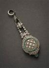 Appraisal: Lot Property of Various Owners Art Deco Platinum Diamond and