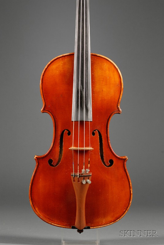 Appraisal: Modern American Violin Sebastian Wojtyszyn Denver labeled SEBASTIAN WOJTYSZYN FILIUS