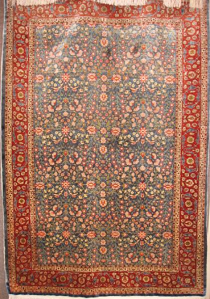 Appraisal: A Hereke rug West Anatolia last quarter th century size