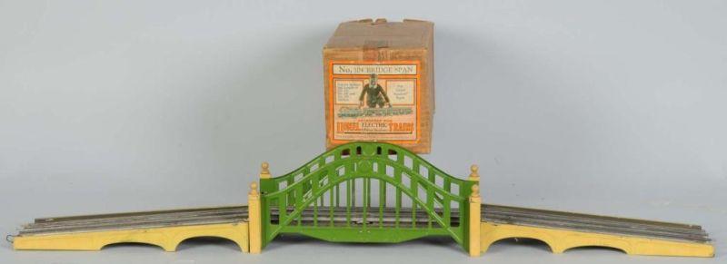 Appraisal: Lot of Accessory Bridges in Orig Boxes Description Pre-war Includes