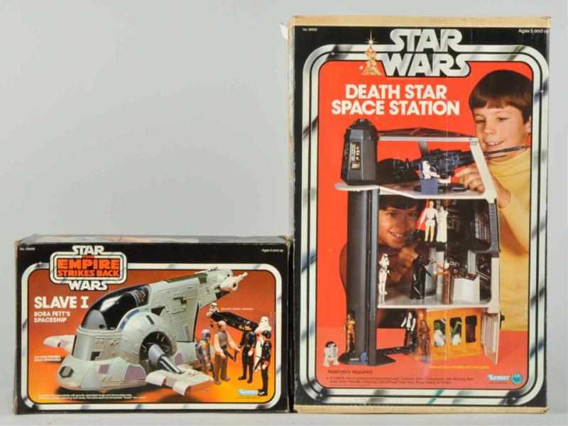 Appraisal: Lot of Star Wars Boxed Playsets Description Includes Death Star