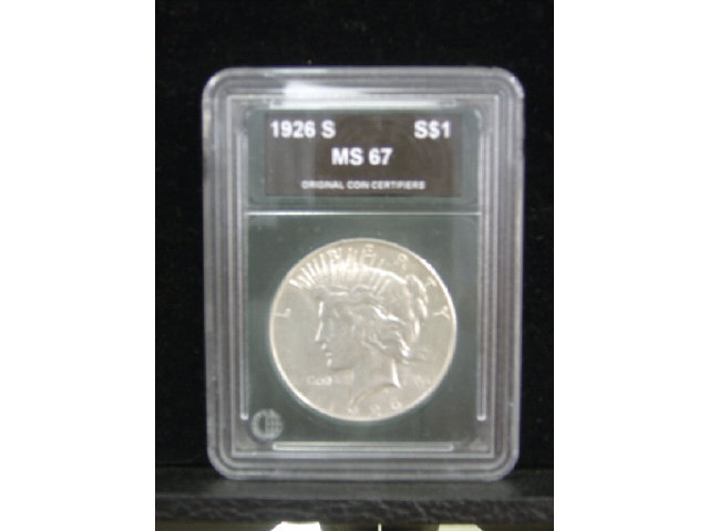 Appraisal: S PEACE SILVER DOLLAR - MS