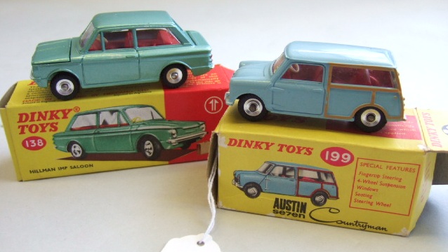 Appraisal: A Dinky Hillman Imp saloon and a Dinky Austin Seven