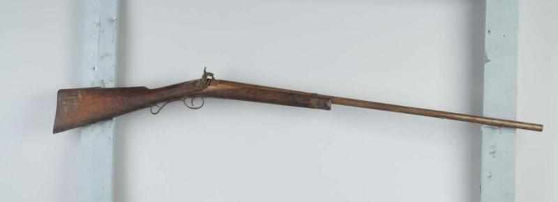 Appraisal: Civil War Shotgun Description As found condition Half stock Barrel