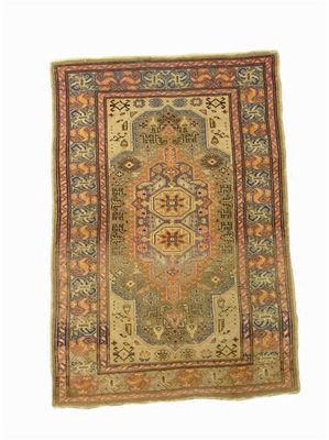 Appraisal: A Caucasian rug c x in x cm