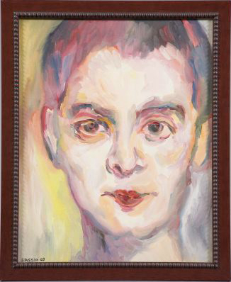 Appraisal: New Orleans School Contemporary Tobey Maguire oil on canvas board