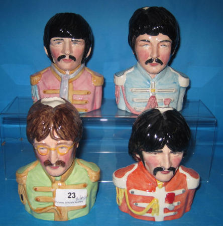 Appraisal: Set of Bairstow Manor Sergeant Pepper Beatles Jugs Limited Edition