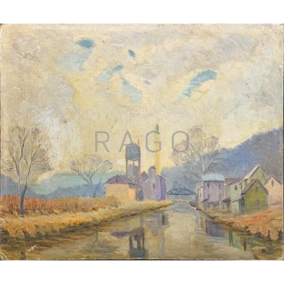 Appraisal: Roscoe Clarence Magill American - Two works of art Untitled