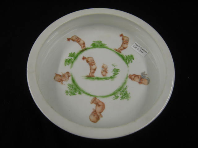 Appraisal: Rosie O'Neill Kewpie Child's Feeding Dish by Royal Rudolstadt circa