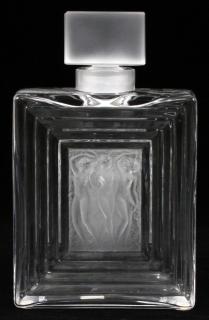 Appraisal: LALIQUE 'DUNCAN' CRYSTAL PERFUME LALIQUE 'DUNCAN' CRYSTAL PERFUME H In