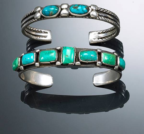 Appraisal: JewelryFine Southwest jewelry from the Sheldon and Barbara Breitbart Collection