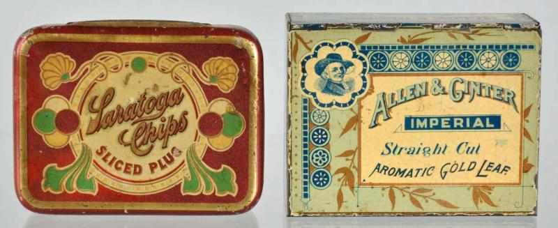 Appraisal: Lot of Small Tobacco Tins Description Includes Allen Ginter Imperial