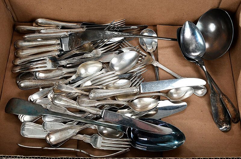 Appraisal: Assorted Sterling and Silver Plate Flatware Pieces including Hayden and