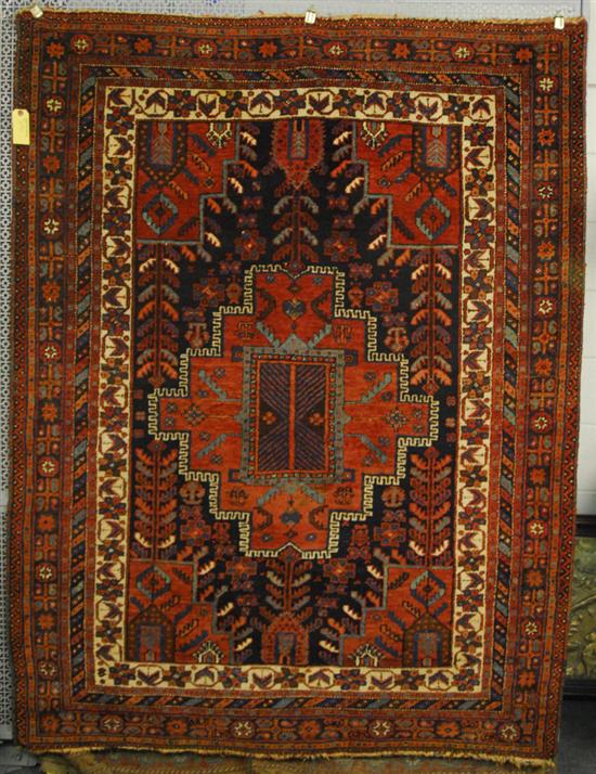 Appraisal: AFSHAR RUG Persia circa feet inches x feet