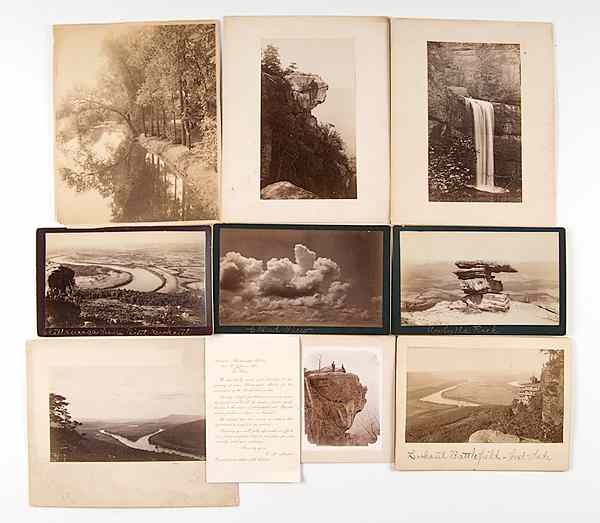 Appraisal: Collection of Landscape Portrait Photographs From the Atwater Studio St