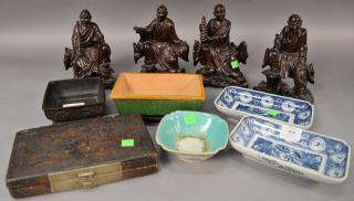 Appraisal: Ten piece group of Asian Items to include set of