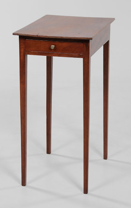 Appraisal: Rutledge Family Charleston Side Table South Carolina - mahogany with