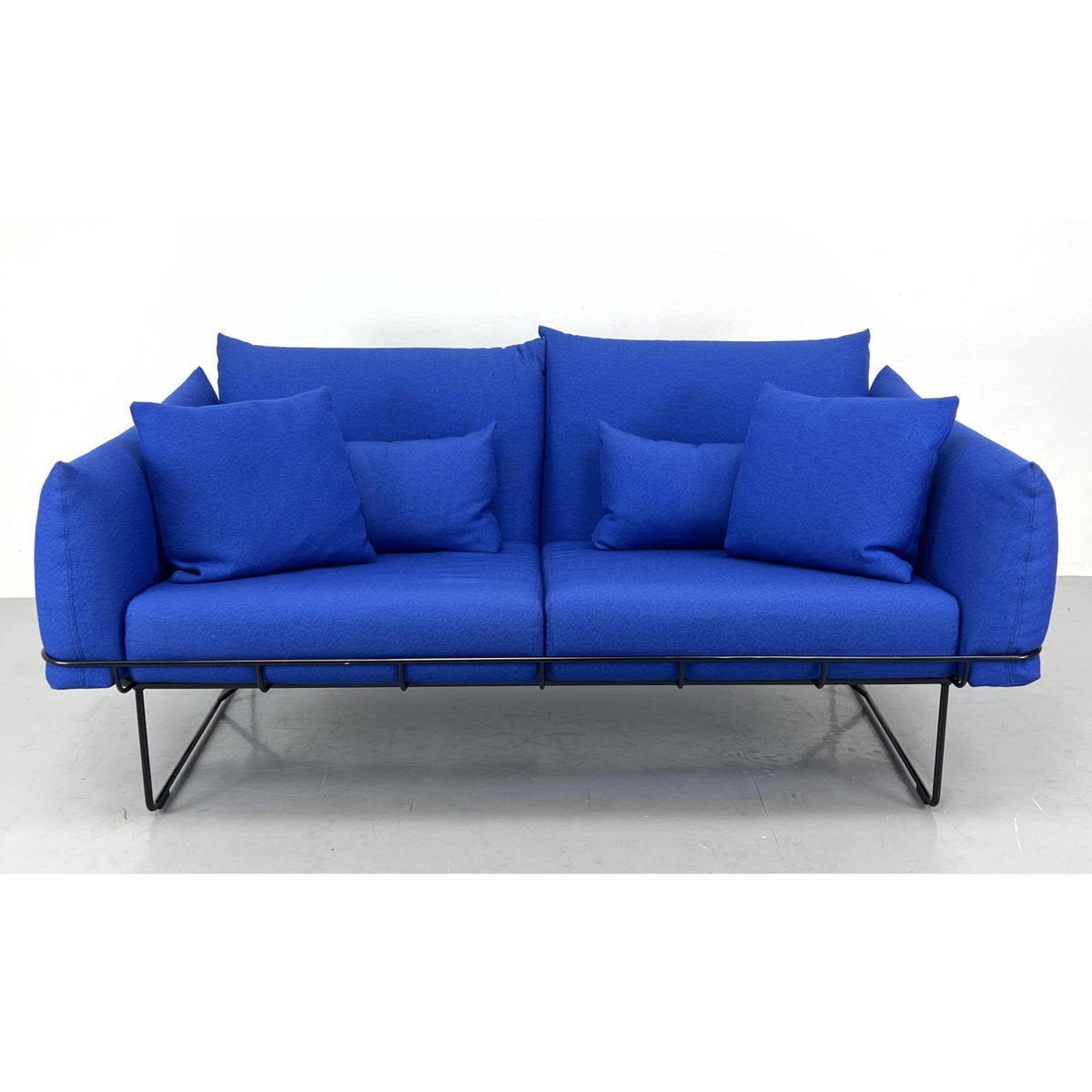 Appraisal: Herman Miller Wire frame Settee Sofa by Sam Hecht and