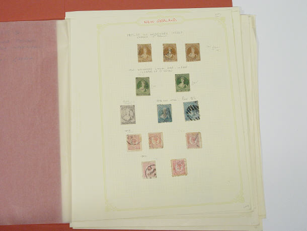 Appraisal: Collection of used and unused New Zealand stamps mainly -