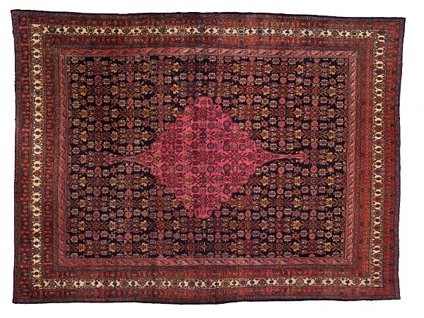 Appraisal: A Kurdish carpet Caucasus circa size approximately ft in x