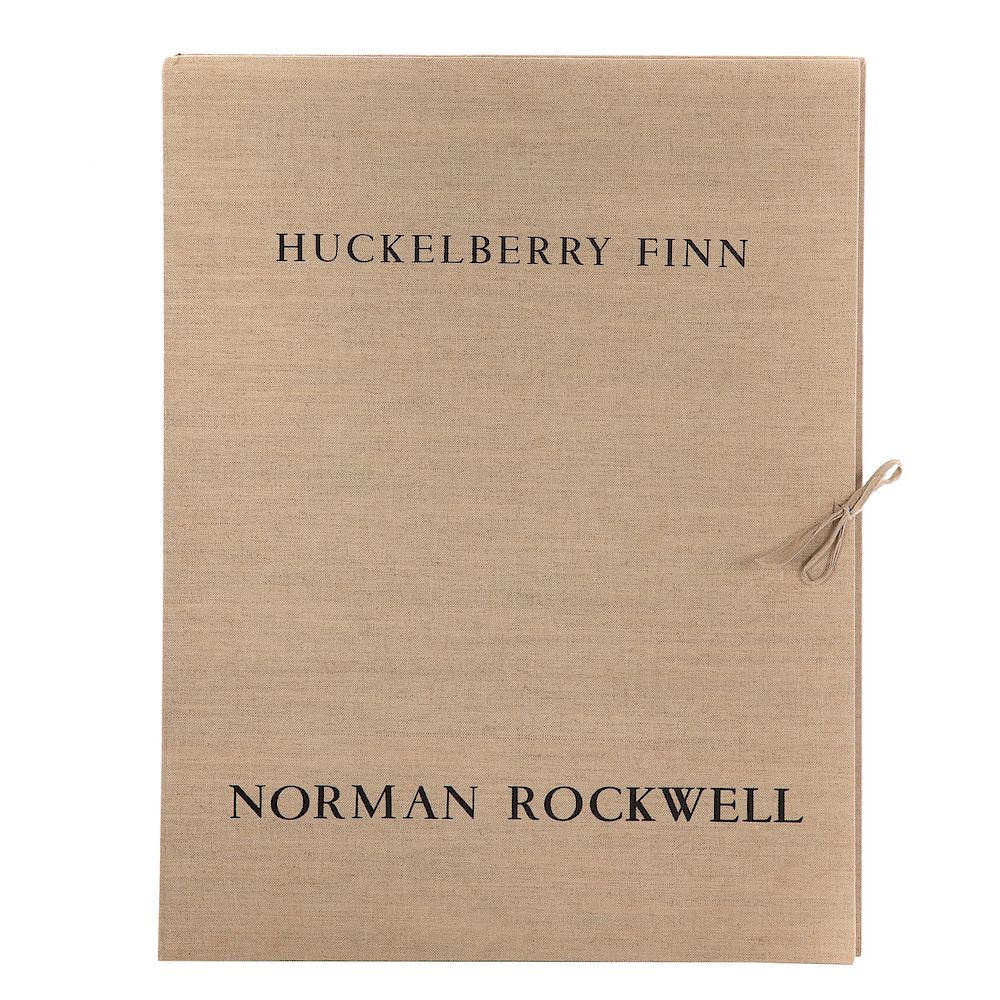 Appraisal: Norman Rockwell Huckleberry Finn Norman Perceval Rockwell American - Complete