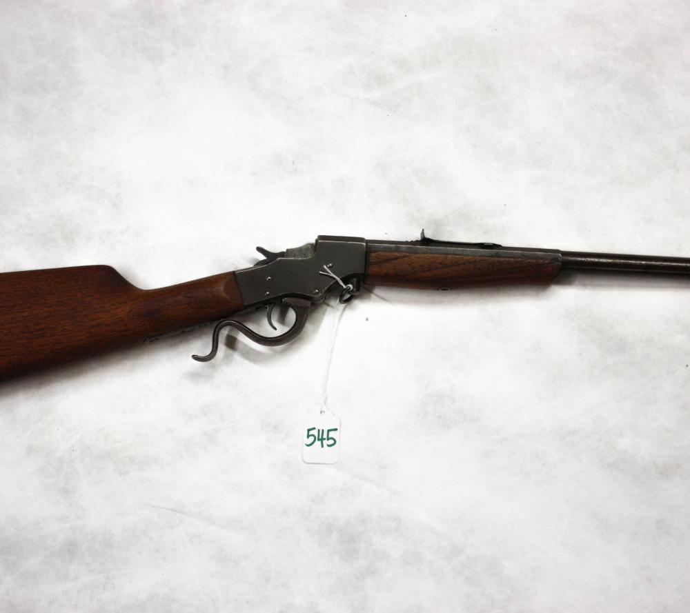 Appraisal: J STEVENS FAVORITE SINGLE SHOT ROLLING BLOCK RIFLE s l