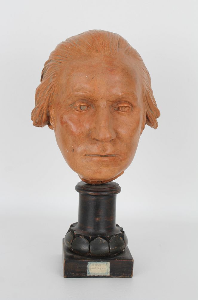 Appraisal: th C Terracotta Bust of George Washington th Century Terra