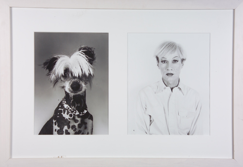 Appraisal: Christopher Makos Seperated at Birth silver gelatin emulsion print diptych