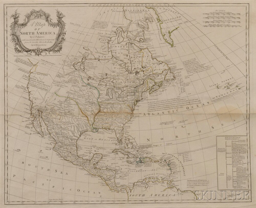 Appraisal: North America Louis Stanislaus d'Arcy De La Rochette - A