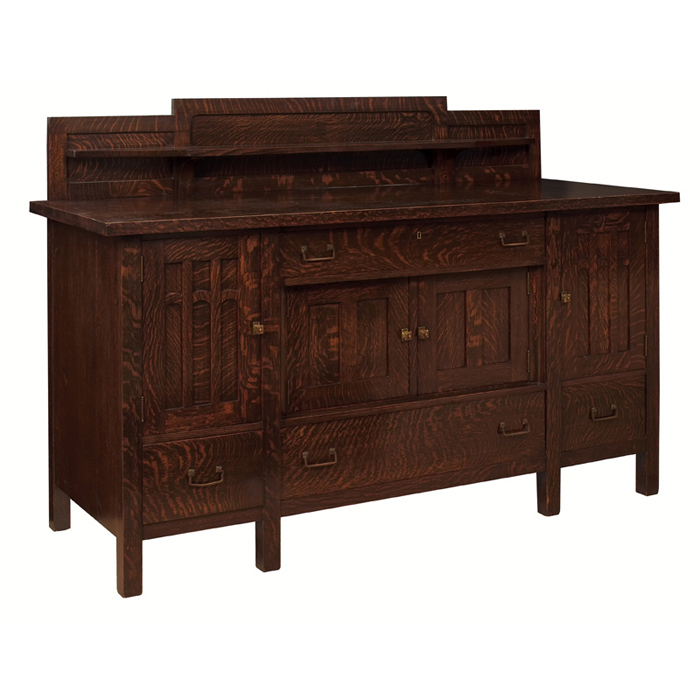 Appraisal: Arts Crafts sideboard manufactured by Grand Rapids Furniture Company massive