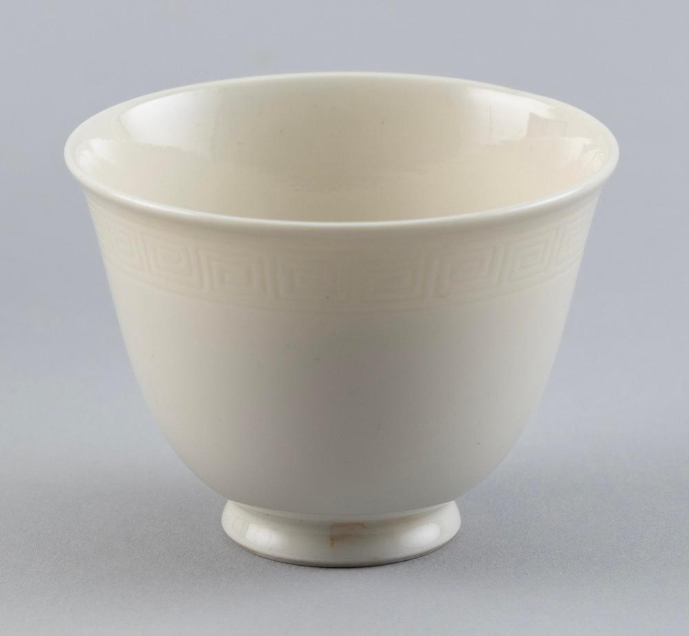 Appraisal: CHINESE DEHUA PORCELAIN WINE CUP TH CENTURY HEIGHT CHINESE DEHUA