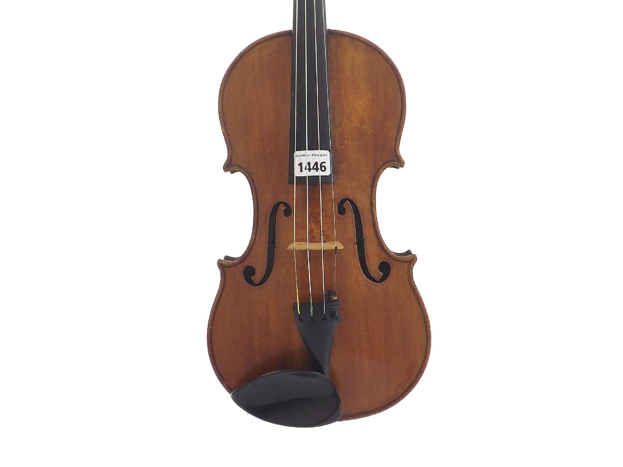 Appraisal: English violin by and labelled Charles L Tweedale Weston Anno