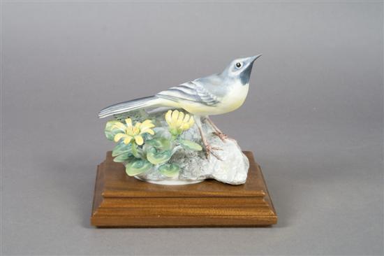 Appraisal: A Royal Worcester Dorothy Doughty Bird Grey Wagtail Height inches