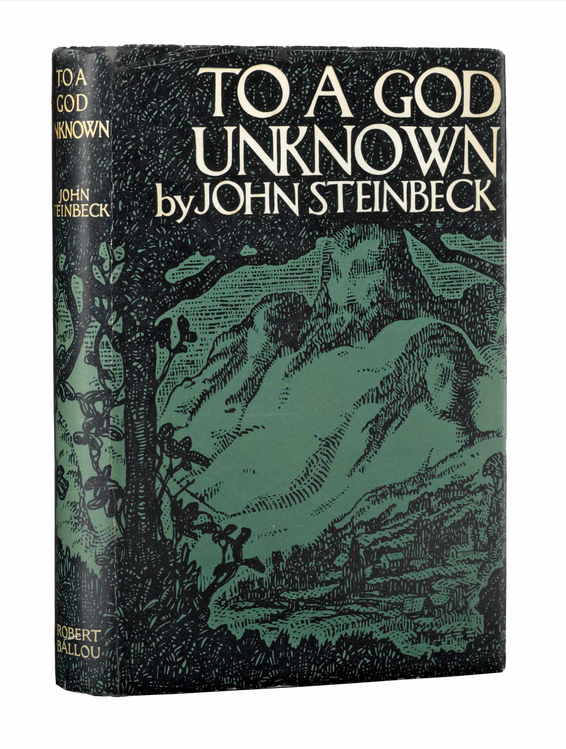 Appraisal: STEINBECK JOHN - To a God Unknown New York Robert