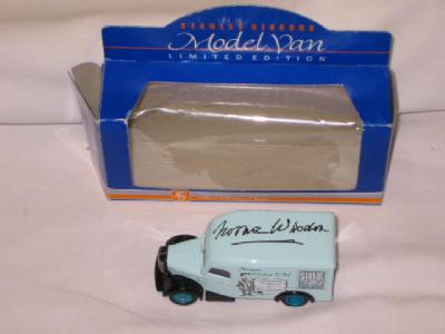 Appraisal: A Stanley Gibbons Stamp Van by Lledo signed by Norman