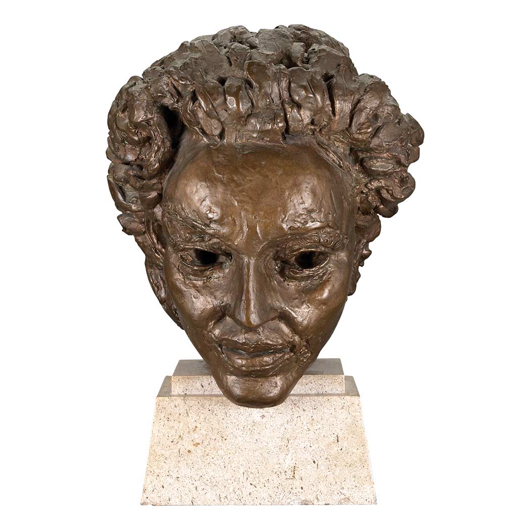 Appraisal: Sir Jacob Epstein British - Rosalyn Tureck Numbered Bronze with