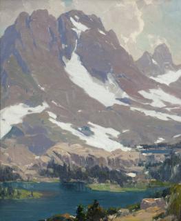 Appraisal: Hanson Duvall Puthuff ''High Sierras Twin Lakes'' signed lower right